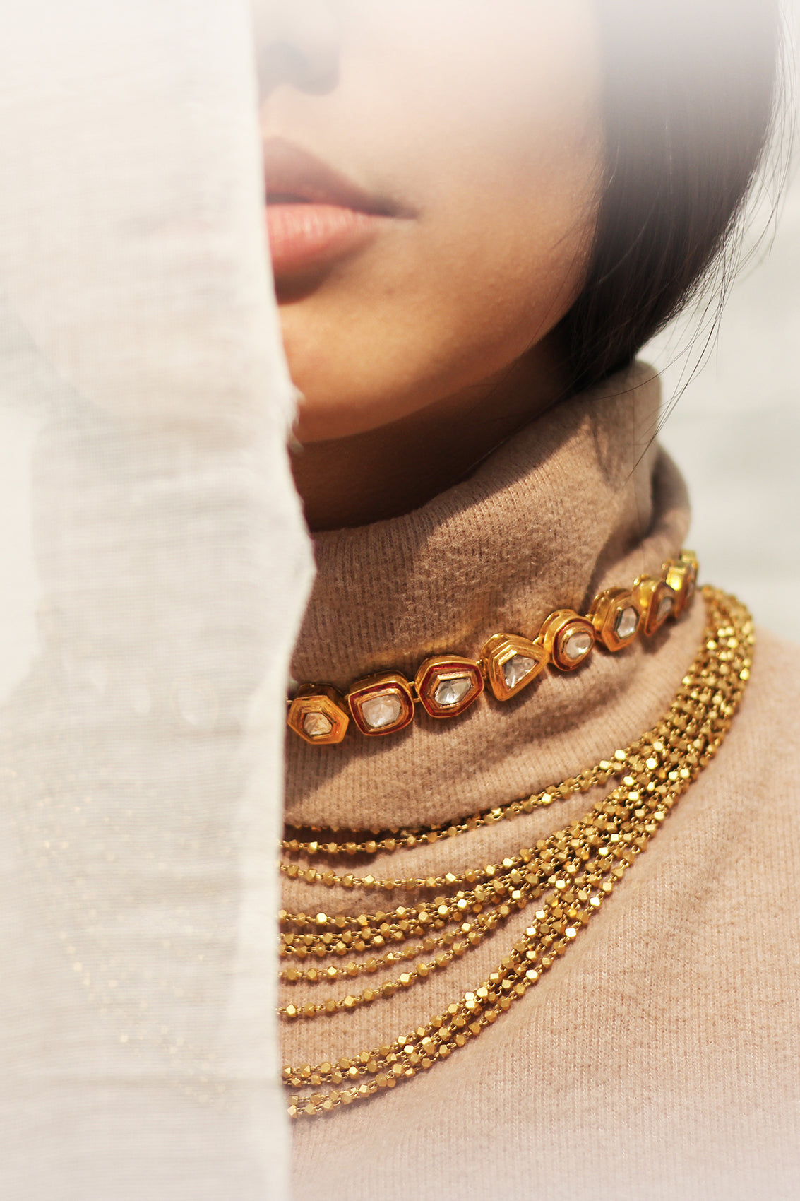 The La Plume Neckpiece