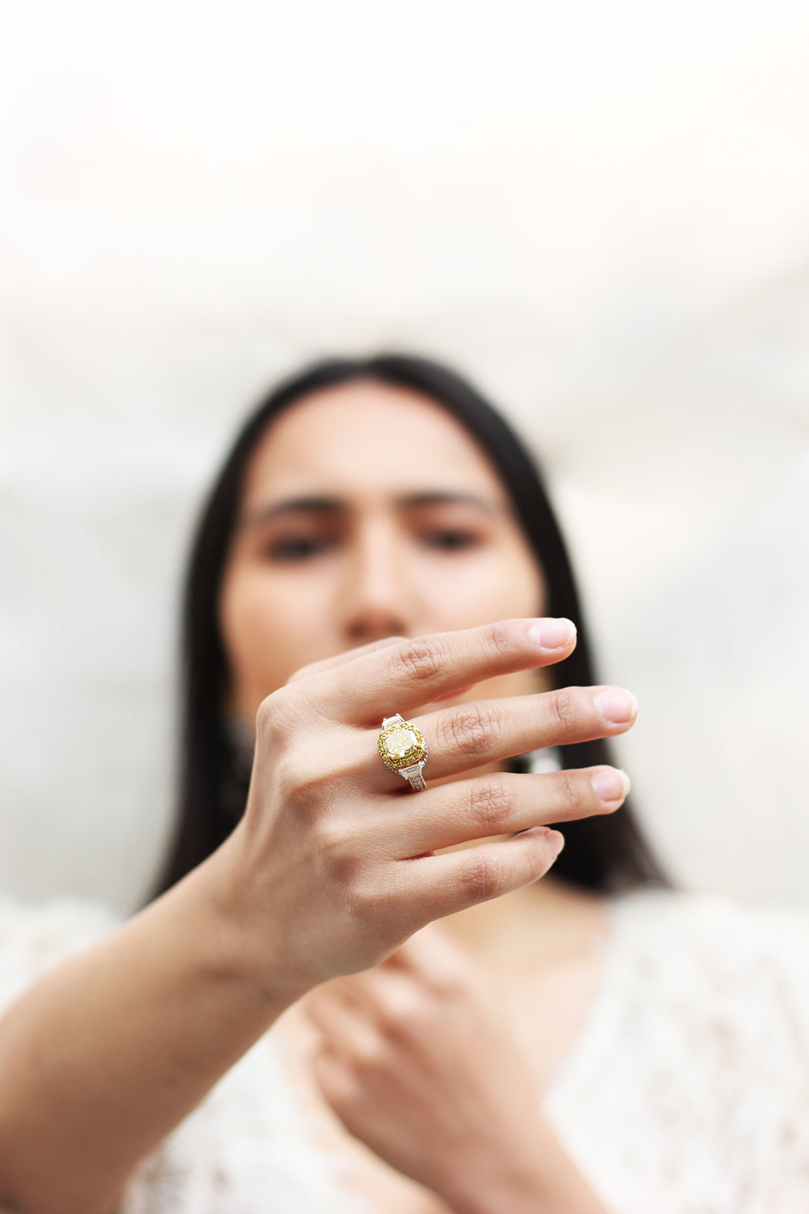 The Canary Diamond Ring